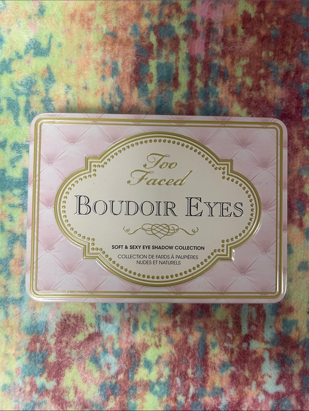 Too Faced Boudoir Eyes Palette - Pink & Gold Trim